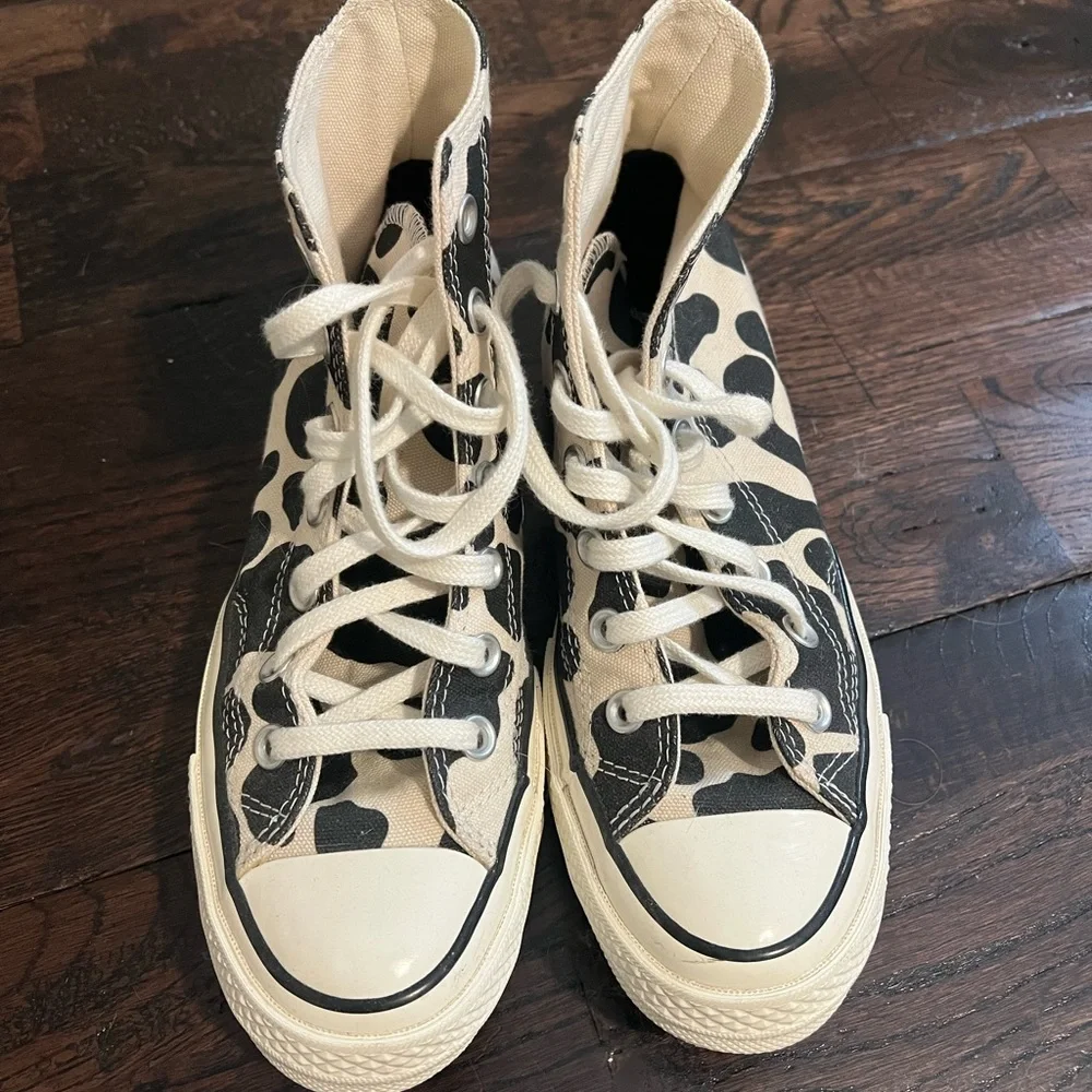Converse Chuck Taylor 70 High ‘Cow Print” - Picture 5 of 6